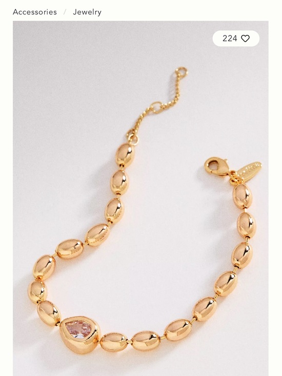 Anthroplogie Jewelry - Anthropologie gold braclet